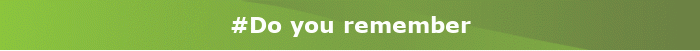 Artikel #Do you remember