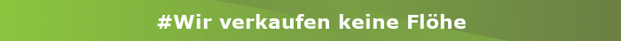 Artikel #Wir verkaufen keine Flöhe